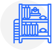 Representación gráfica de sistemas drive-in diseñados para maximizar la densidad de almacenamiento en racks para bodegas industriales de alta eficiencia.