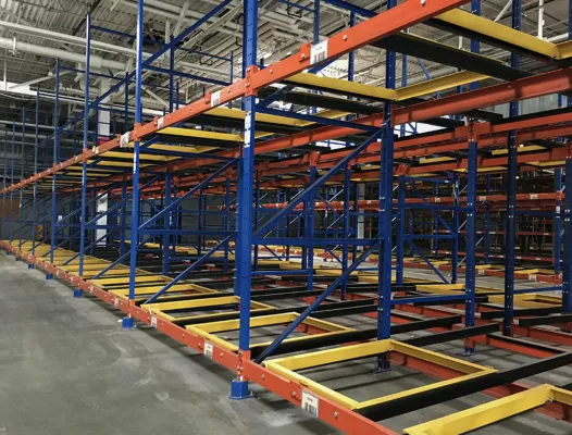 Racks para tarimas resistentes para cargas pesadas